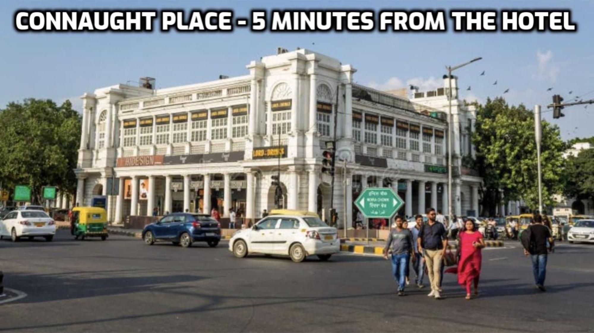 Hotel Glitz - Walk In From New Delhi Railway Station Nova Deli Exterior foto