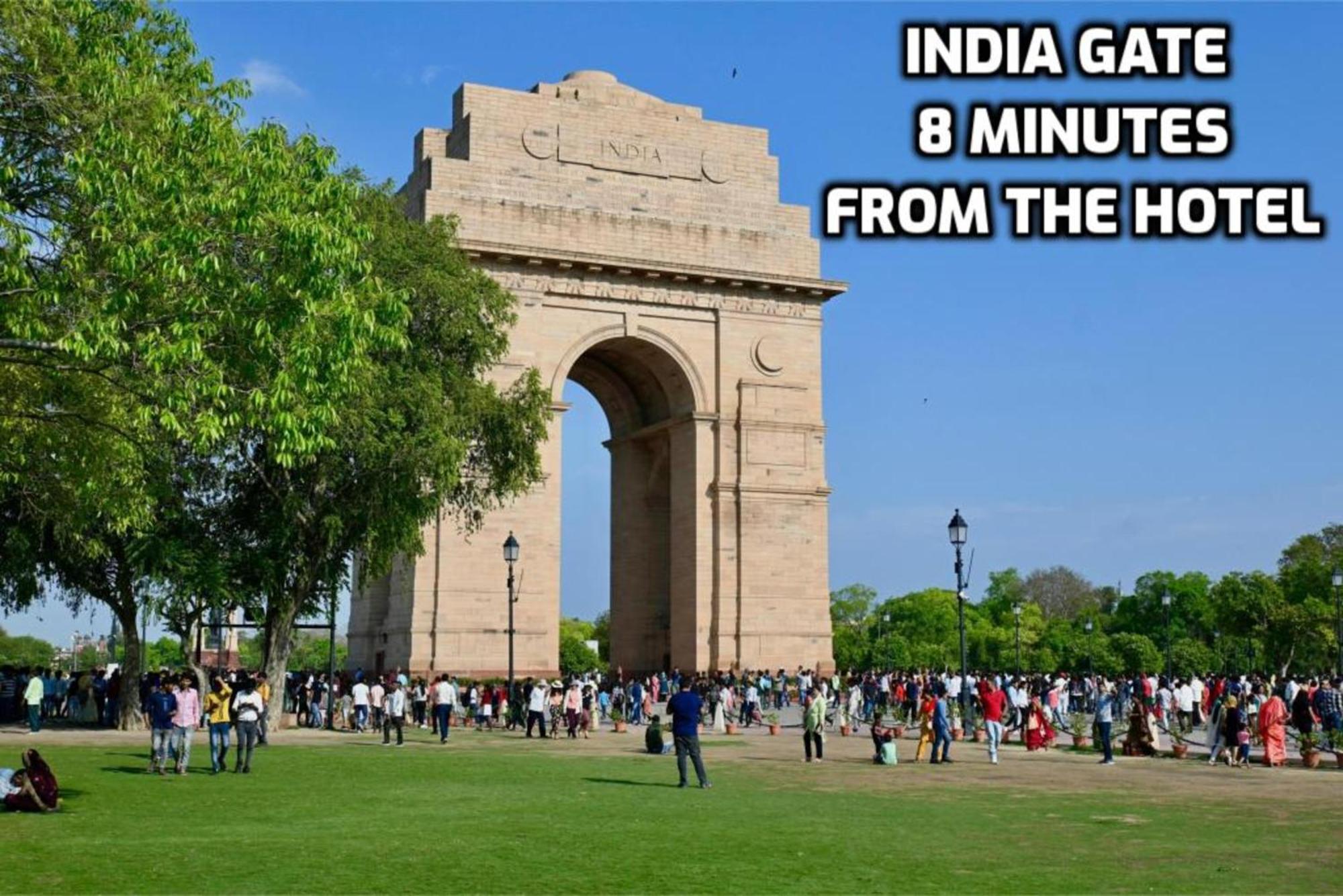 Hotel Glitz - Walk In From New Delhi Railway Station Nova Deli Exterior foto